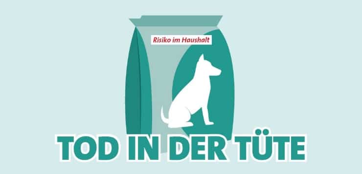 Tüten sind gefährlich für Hunde