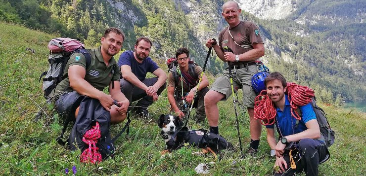 vermisster Hund in Bergen gerettet