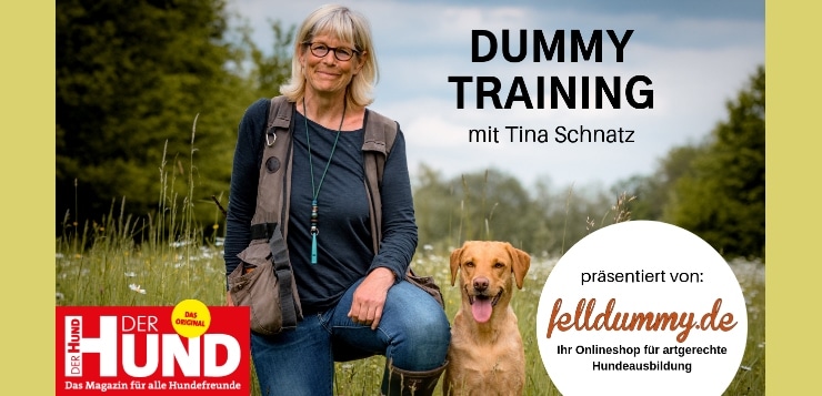 Tina Schnatz mit Hündin Flower