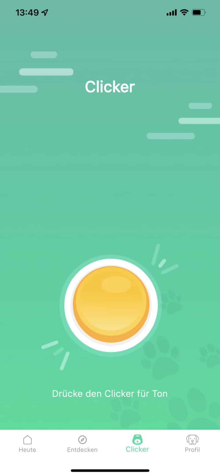 Clicker in der App