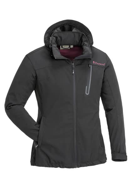 Schwarze Wilda Stretch Jacke von Pinewood