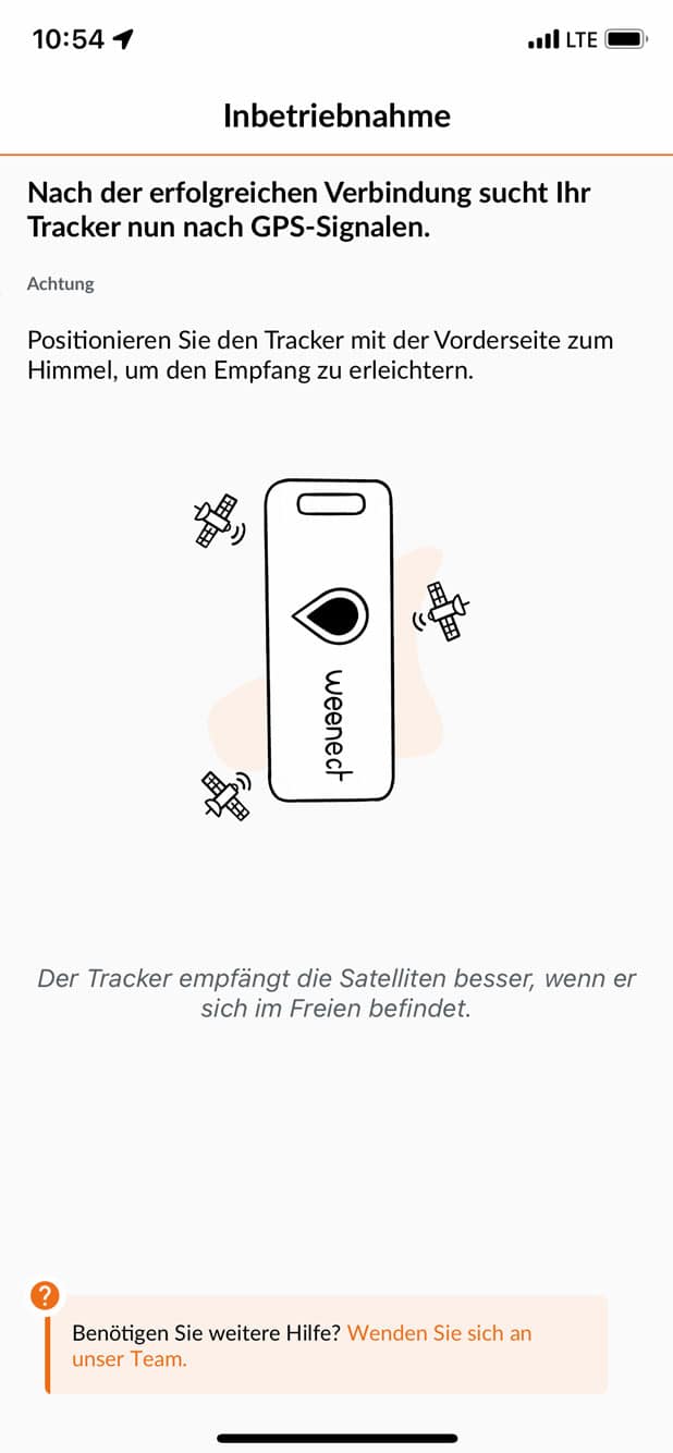 Inbetriebnahme GPS-Tracker